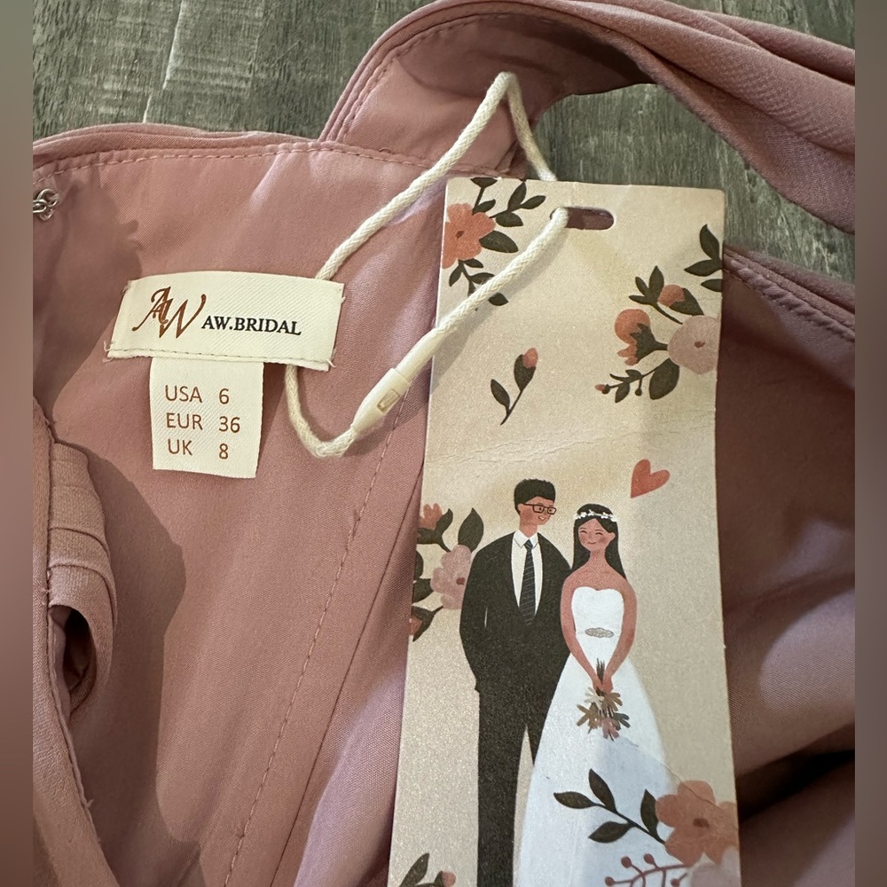 Bridesmaid dress by AW Bridal